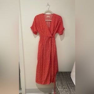 Urban Outfitters Mid-Length Wrap Dress